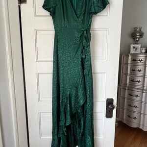 Altar'd State Emerald Maxi Dress